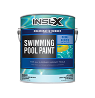 BREWSTER PAINT & DECORATING CENTER Chlorinated Rubber Swimming Pool Paint is a chlorinated rubber coating for new or old in-ground masonry pools. It provides excellent chemical resistance and is durable in fresh or salt water, and also acceptable for use in chlorinated pools. Use Chlorinated Rubber Swimming Pool Paint over existing chlorinated rubber based pool paint or over bare concrete, marcite, gunite, or other masonry surfaces in good condition.

Chlorinated rubber system
For use on new or old in-ground masonry pools
For use in fresh, salt water, or chlorinated poolsboom