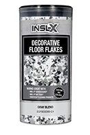 BREWSTER PAINT & DECORATING CENTER Transform any concrete floor into a beautiful surface with Insl-x Decorative Floor Flakes. Easy to use and available in seven different color combinations, these flakes can disguise surface imperfections and help hide dirt.

Great for residential and commercial floors:

Garage Floors
Basements
Driveways
Warehouse Floors
Patios
Carports
And moreboom