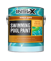 BREWSTER PAINT & DECORATING CENTER Rubber Based Swimming Pool Paint provides a durable low-sheen finish for use in residential and commercial concrete pools. It delivers excellent chemical and abrasion resistance and is suitable for use in fresh or salt water. Also acceptable for use in chlorinated pools. Use Rubber Based Swimming Pool Paint over previous chlorinated rubber paint or synthetic rubber-based pool paint or over bare concrete, marcite, gunite, or other masonry surfaces in good condition.

OTC-compliant, solvent-based pool paint
For residential or commercial pools
Excellent chemical and abrasion resistance
For use over existing chlorinated rubber or synthetic rubber-based pool paints
Ideal for bare concrete, marcite, gunite & other masonry
For use in fresh, salt water, or chlorinated poolsboom