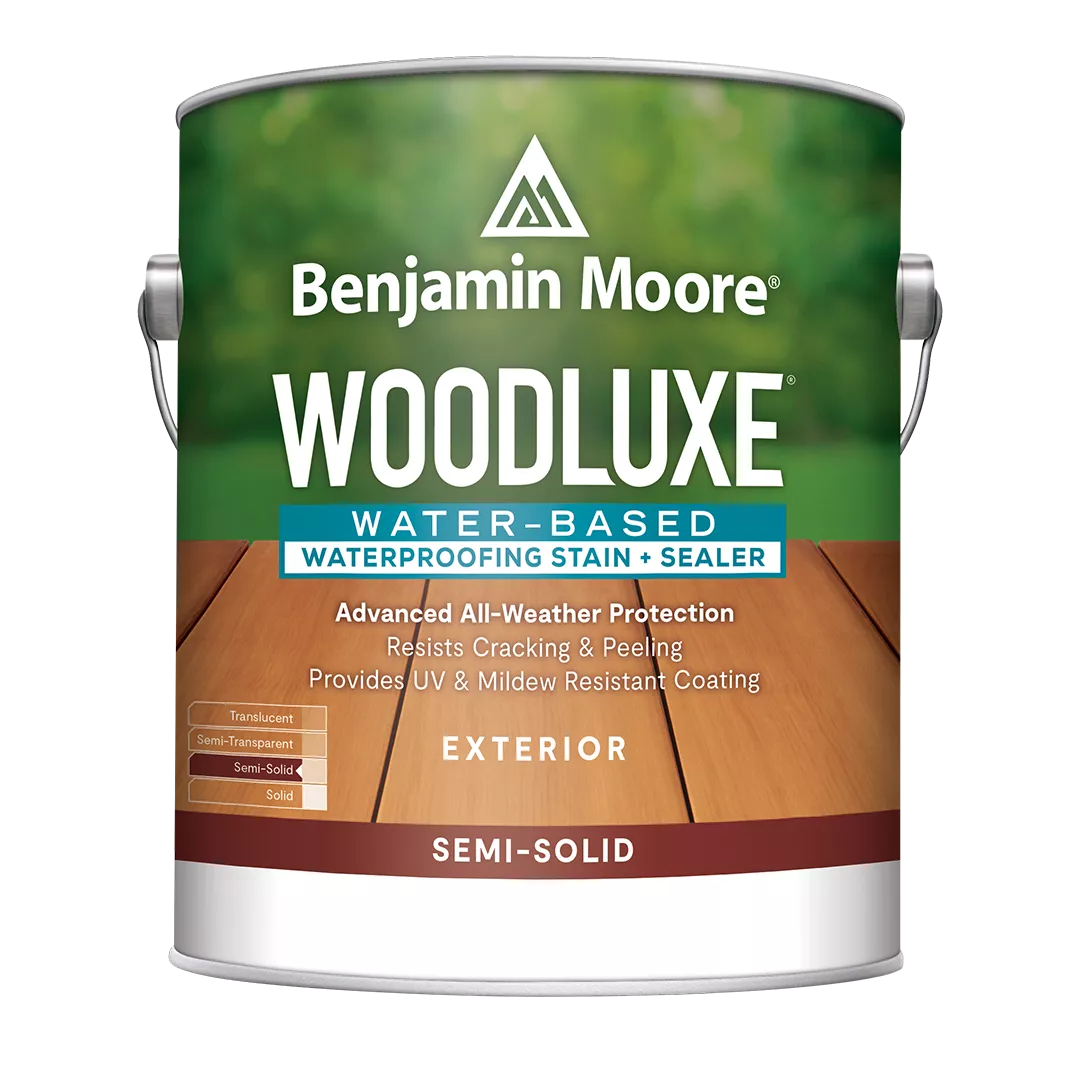 BREWSTER PAINT & DECORATING CENTER The ultimate protection for outdoor beauty. An innovative line of water-based exterior stains, Woodluxe sets your staining projects up for success. Ideal for a variety of woods like cedar, pine, pressure treated southern yellow pine (PTSYP), and redwood.boom